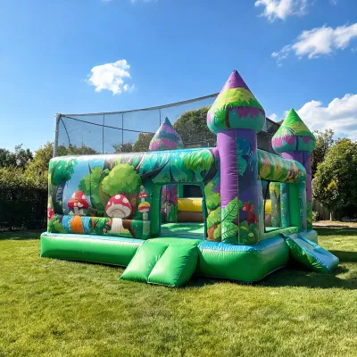 herokiddo enchanted forest bounce house